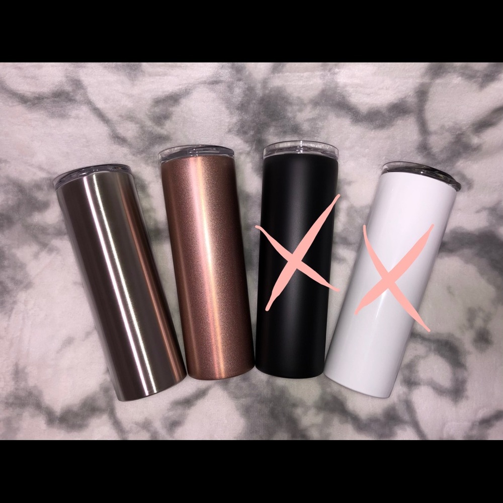 Custom Tumblers ! ONLY 2 AVAILABLE